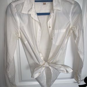 White Button Down Shirt